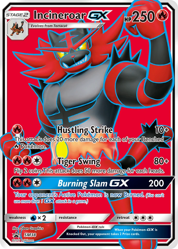 Incineroar-GX, SM38/SM248