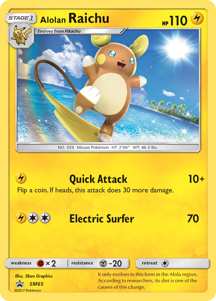 Alolan Raichu, SM65/SM248