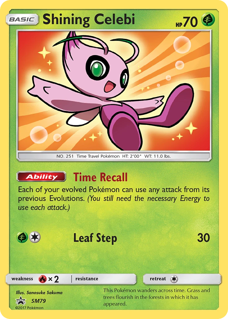 Shining Celebi, SM79/SM248