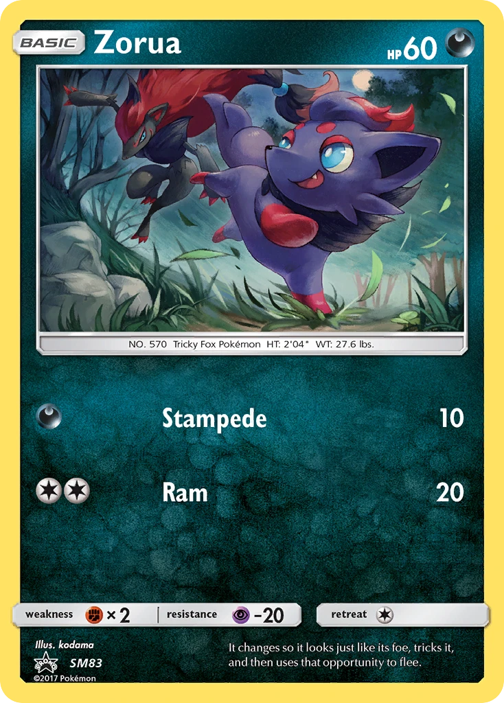 Zorua, SM83/SM248