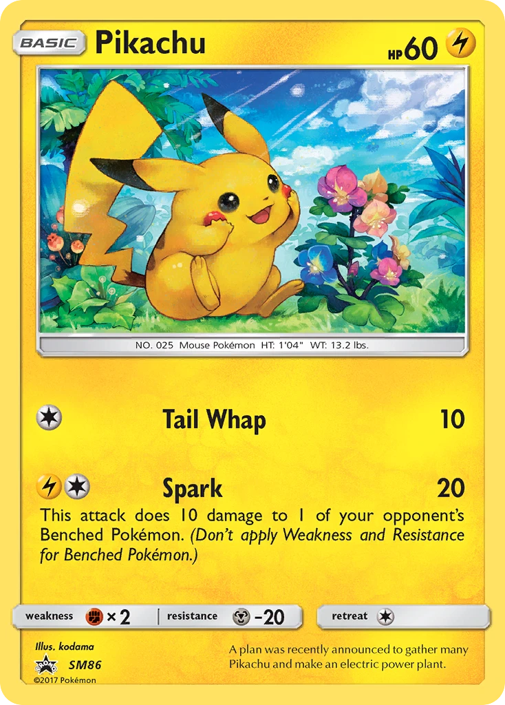 Pikachu, SM86/SM248