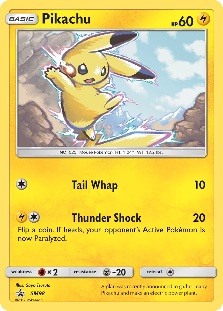 Pikachu, SM98/SM248