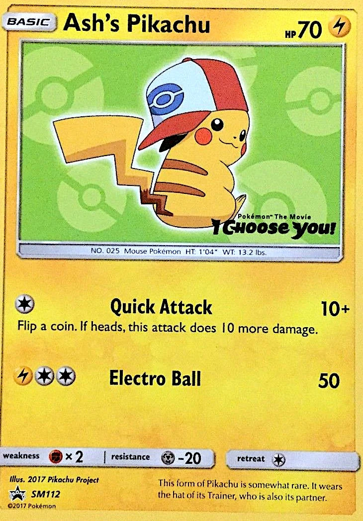 Ash's Pikachu, SM112/SM248