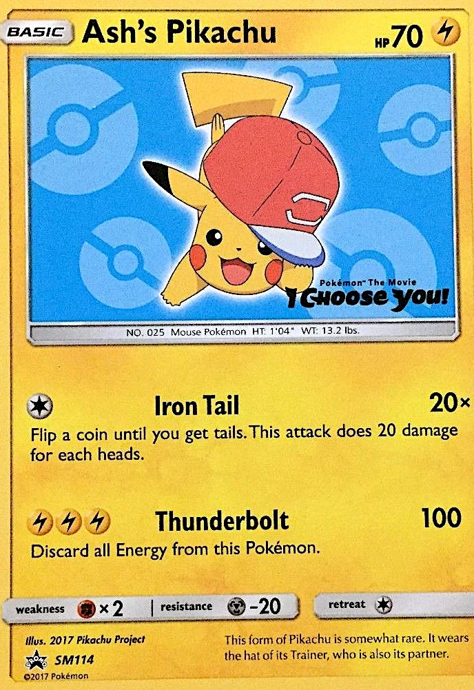 Ash's Pikachu, SM114/SM248