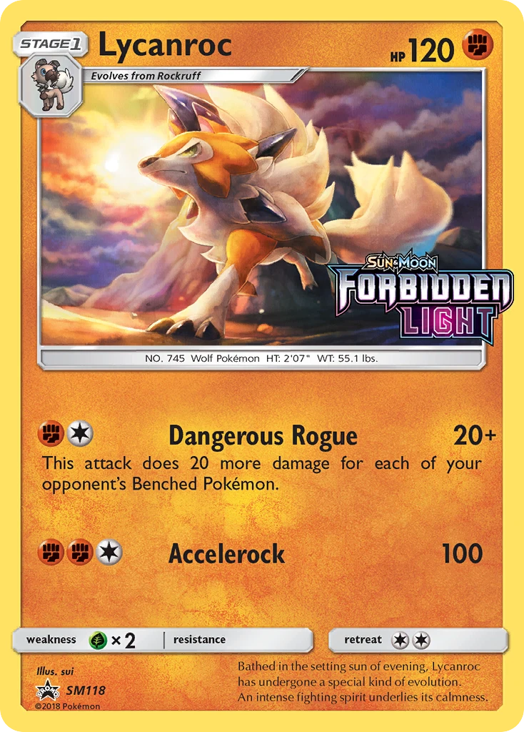 Lycanroc, SM118/SM248