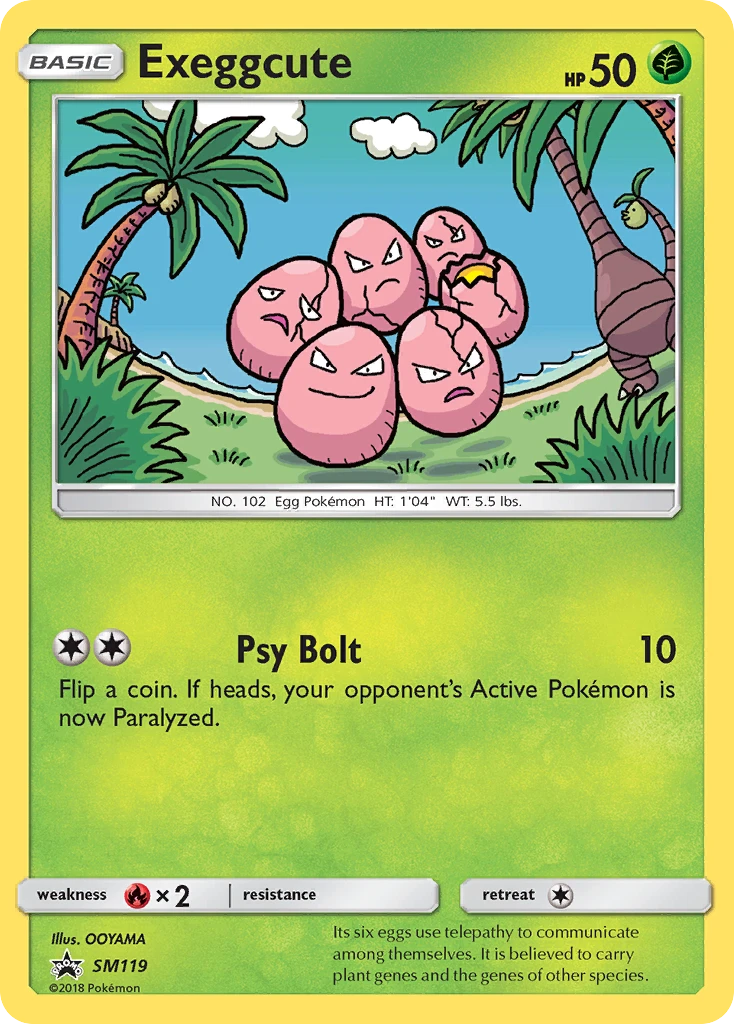Exeggcute, SM119/SM248