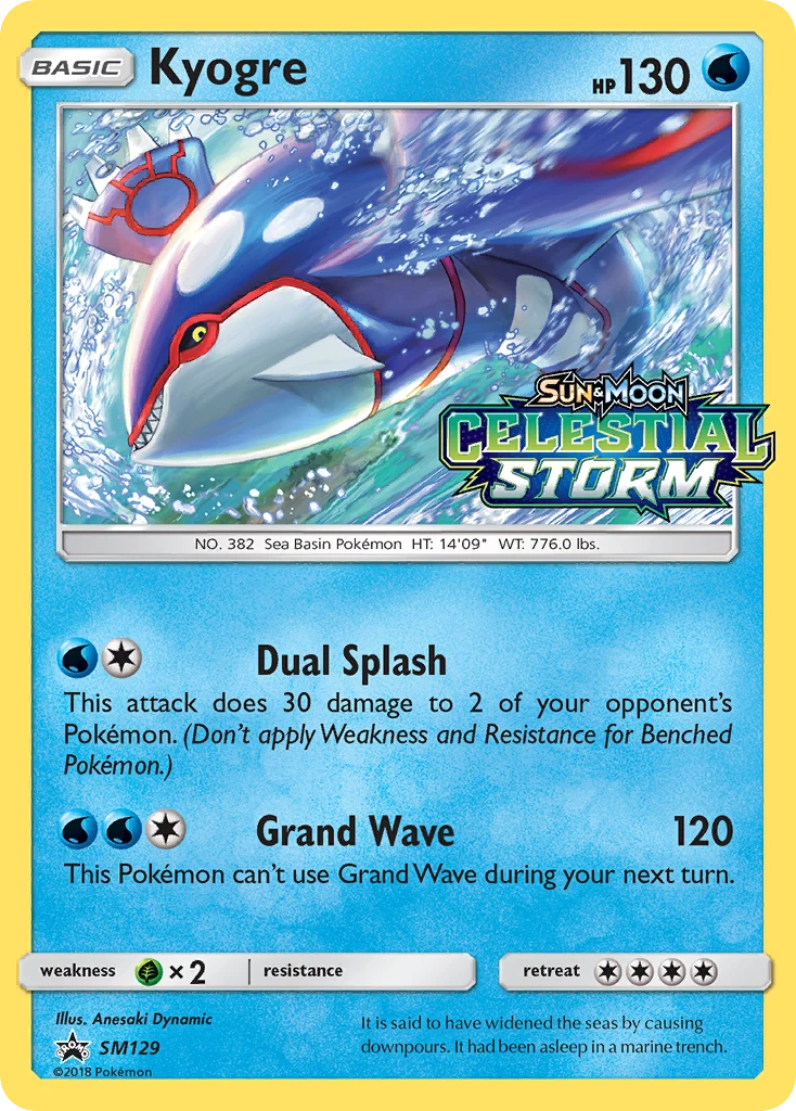 Kyogre, SM129/SM248