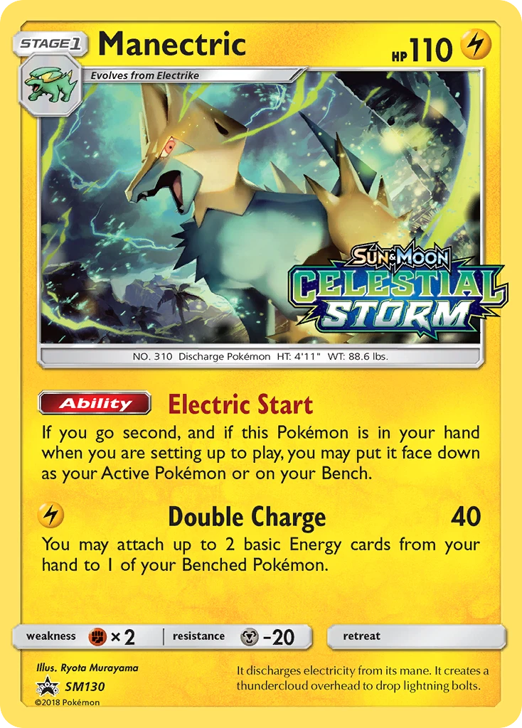 Manectric, SM130/SM248