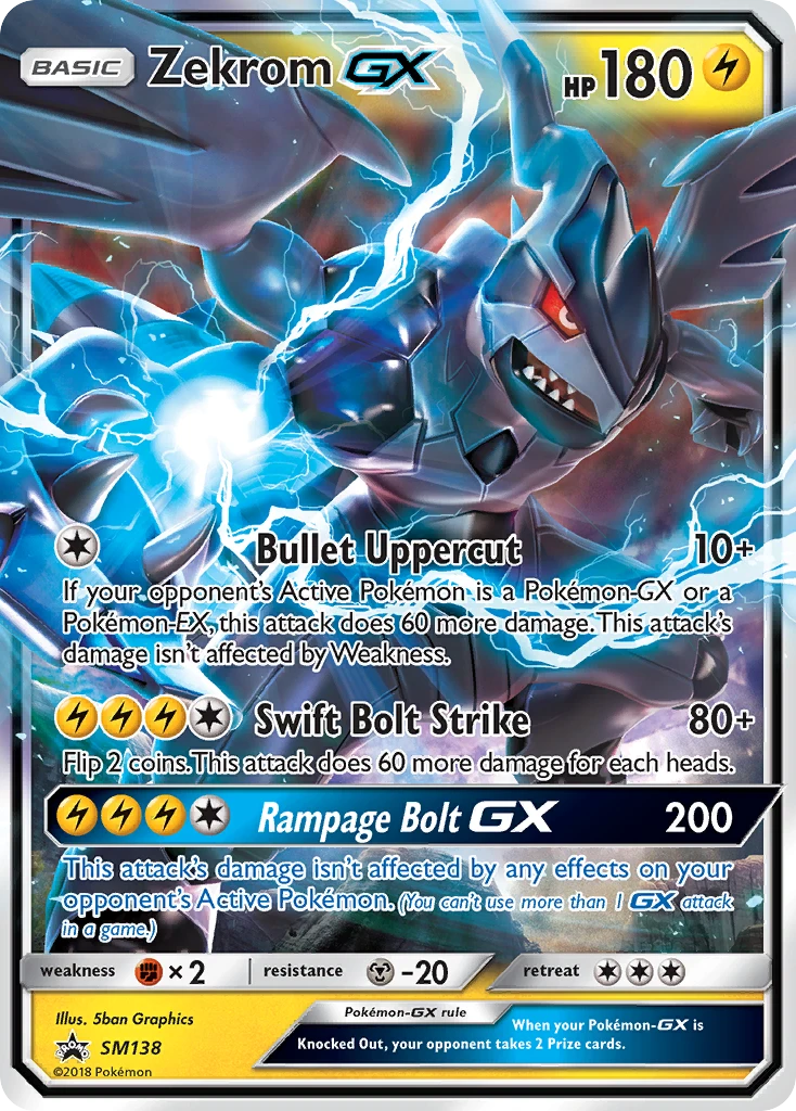 Zekrom-GX, SM138/SM248