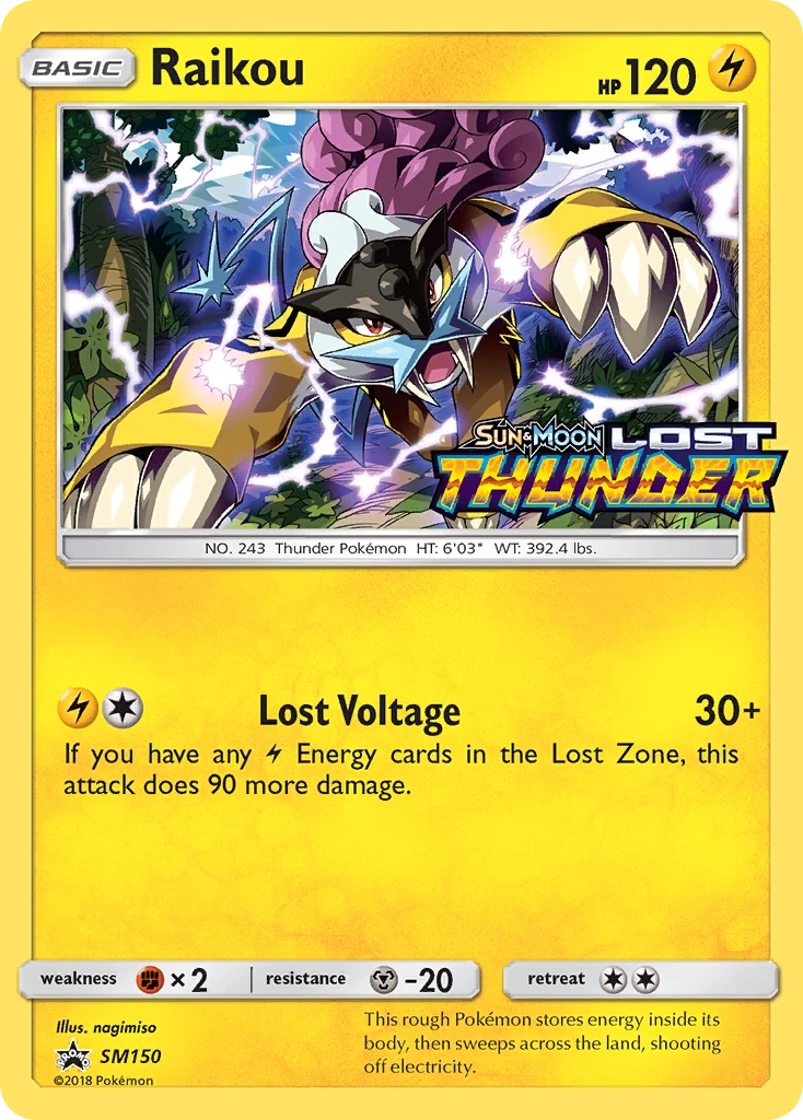 Raikou, SM150/SM248