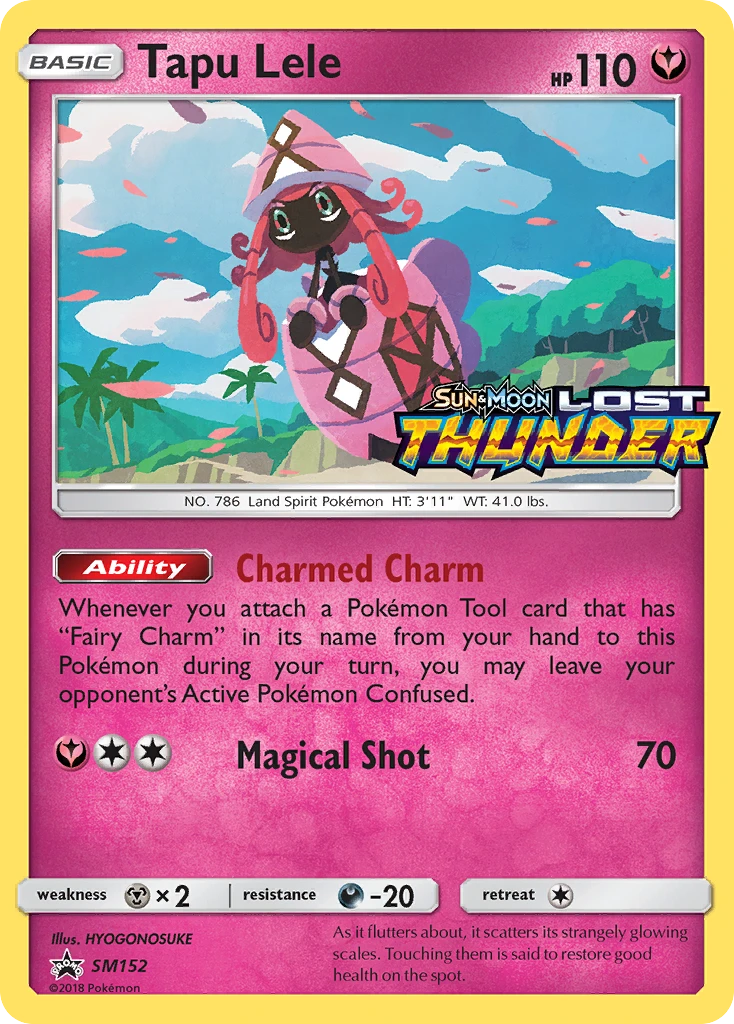 Tapu Lele, SM152/SM248