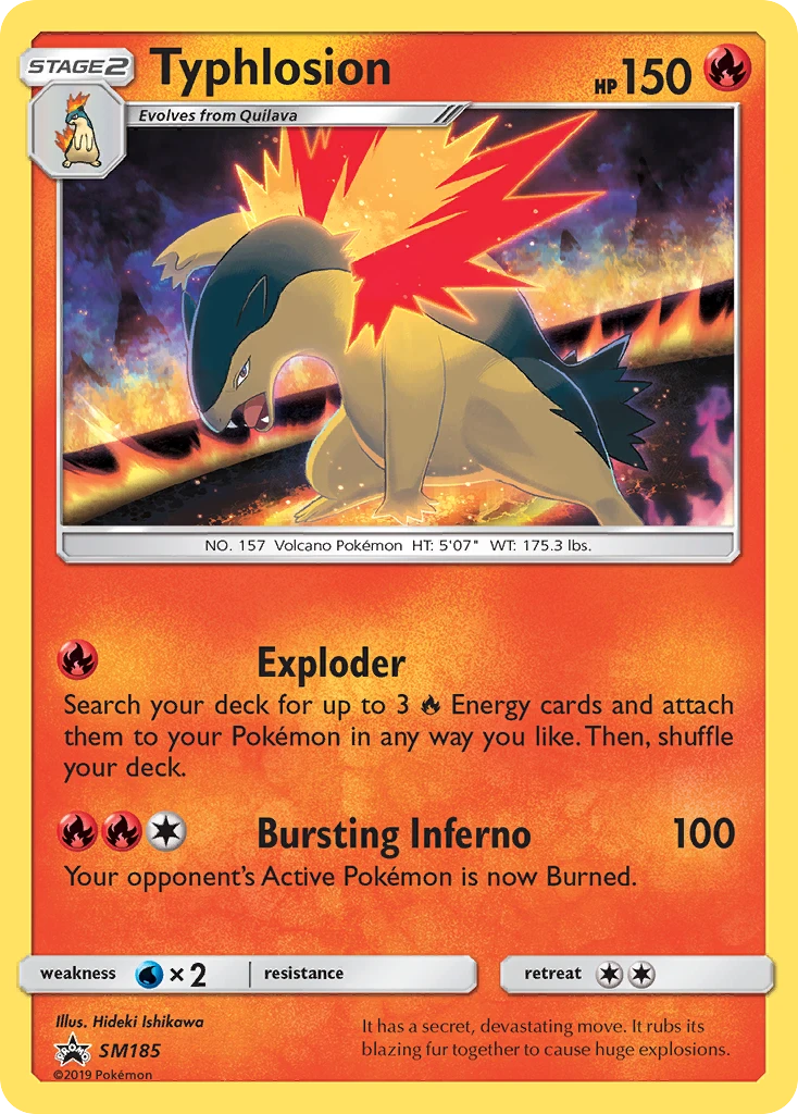 Typhlosion, SM185/SM248