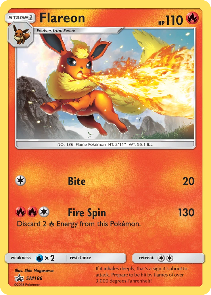Flareon, SM186/SM248