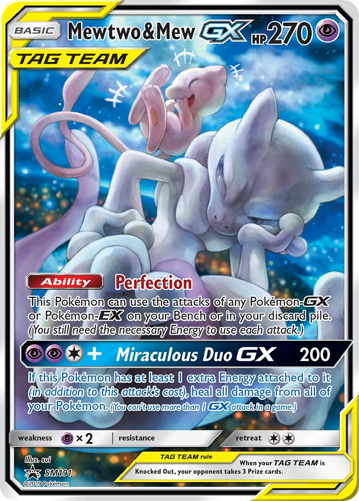 Mewtwo & Mew-GX, SM191/SM248