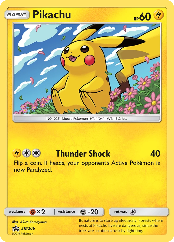 Pikachu, SM206/SM248