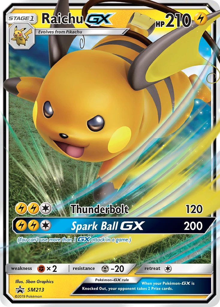 Raichu-GX, SM213/SM248