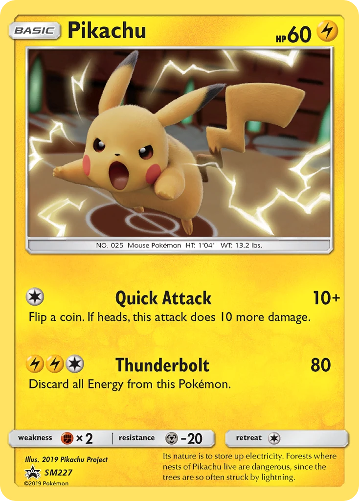 Pikachu, SM227/SM248