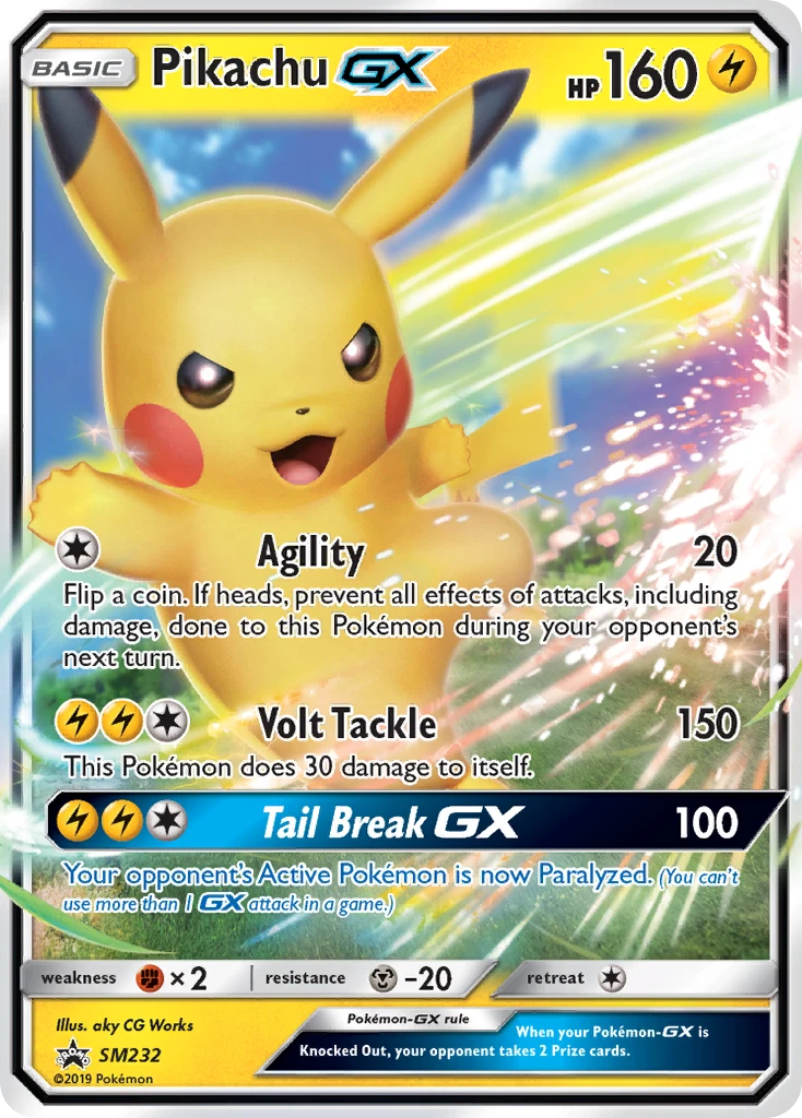 Pikachu-GX, SM232/SM248
