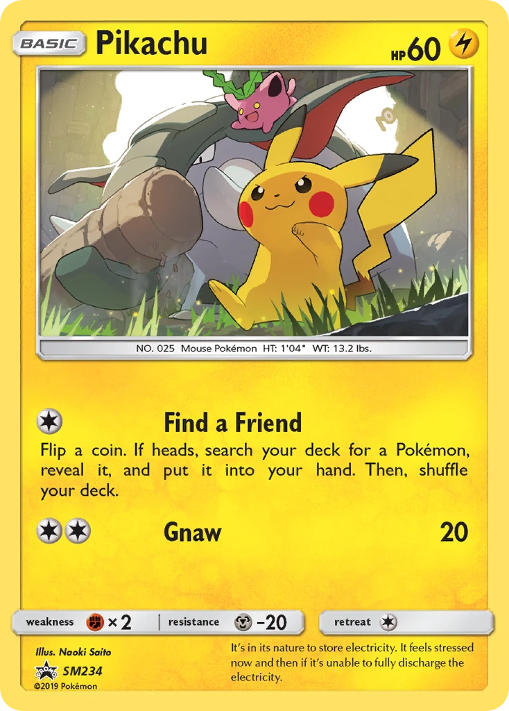 Pikachu, SM234/SM248