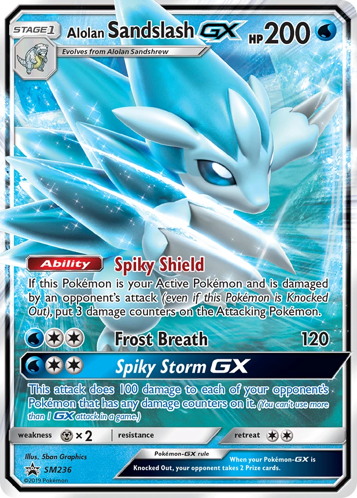 Alolan Sandslash-GX, SM236/SM248