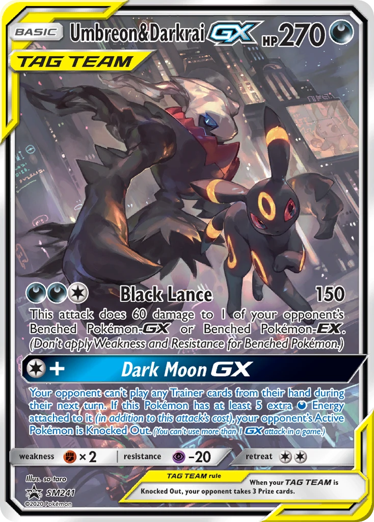 Umbreon & Darkrai-GX, SM241/SM248