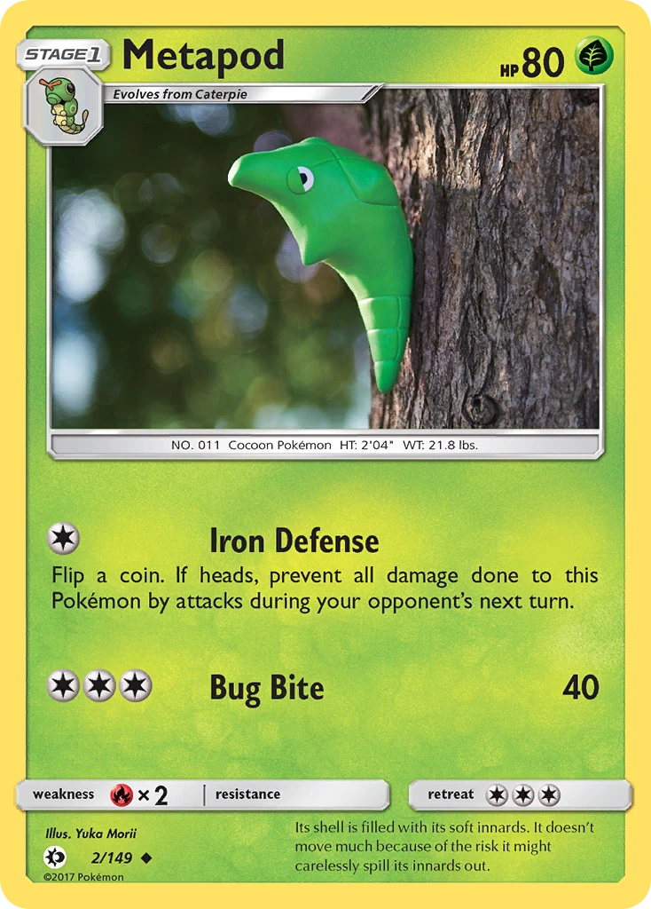 Metapod, 002/149
