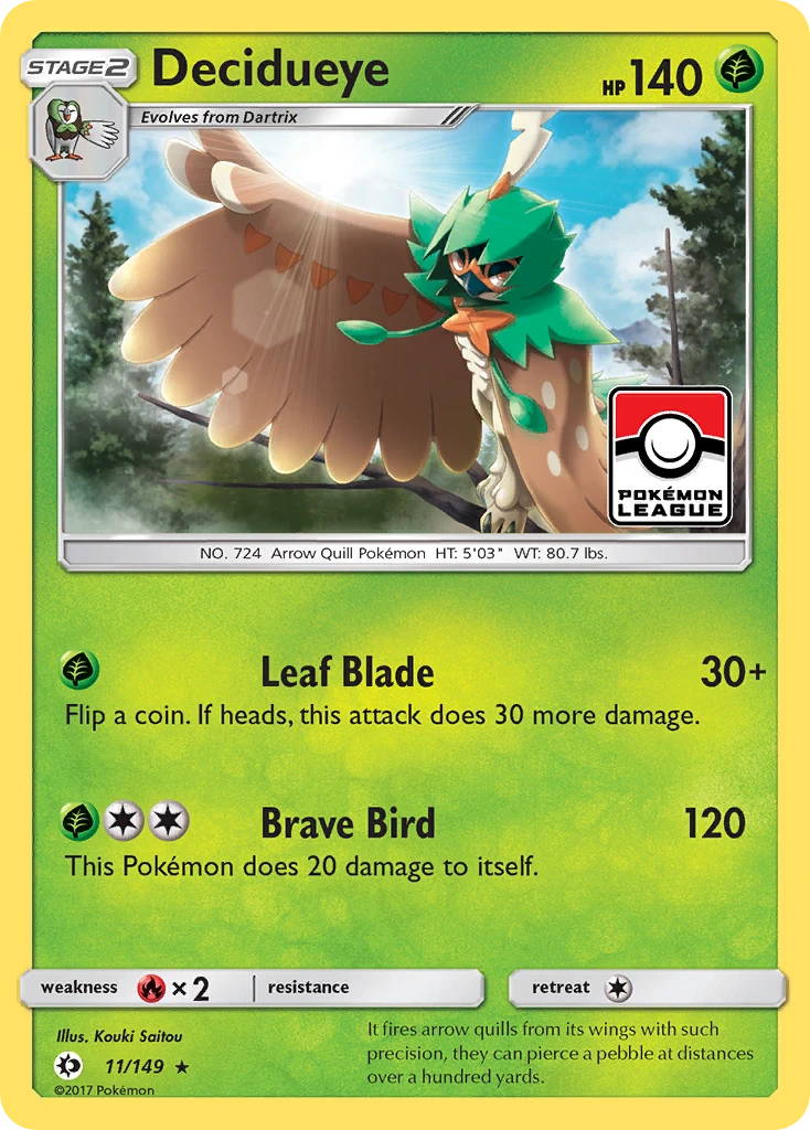 Decidueye, 011/149