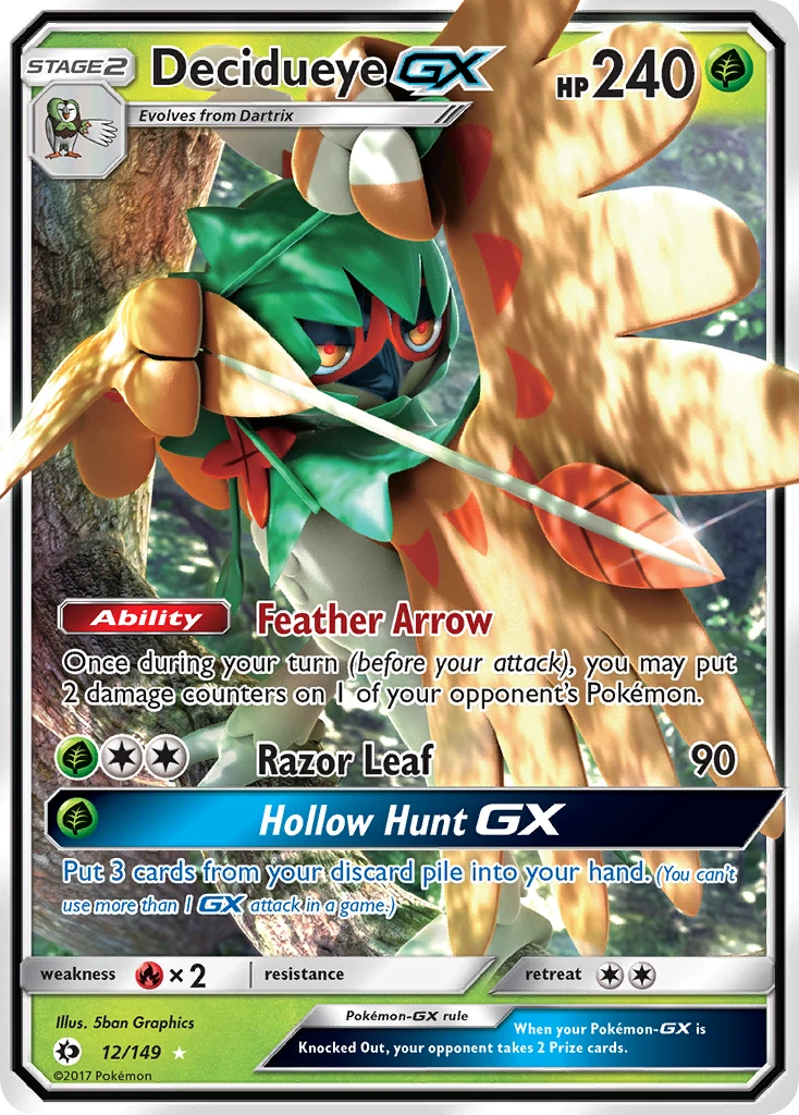 Decidueye-GX, 012/149