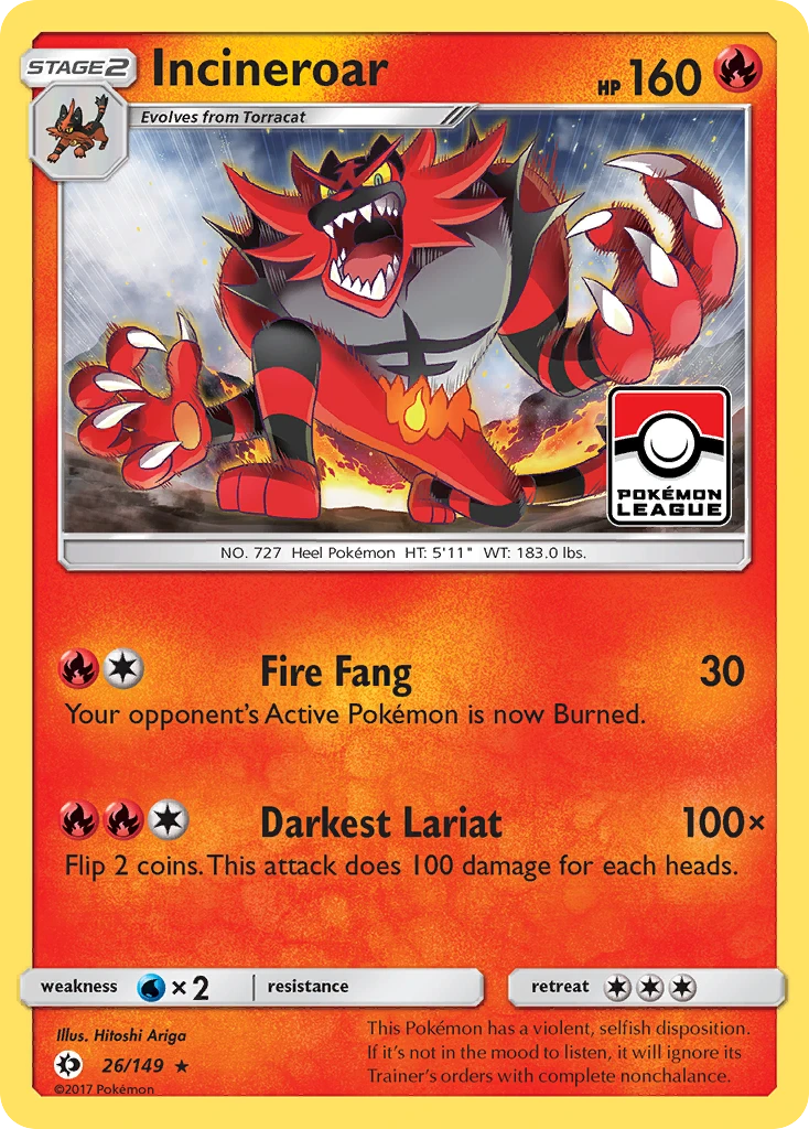 Incineroar, 026/149