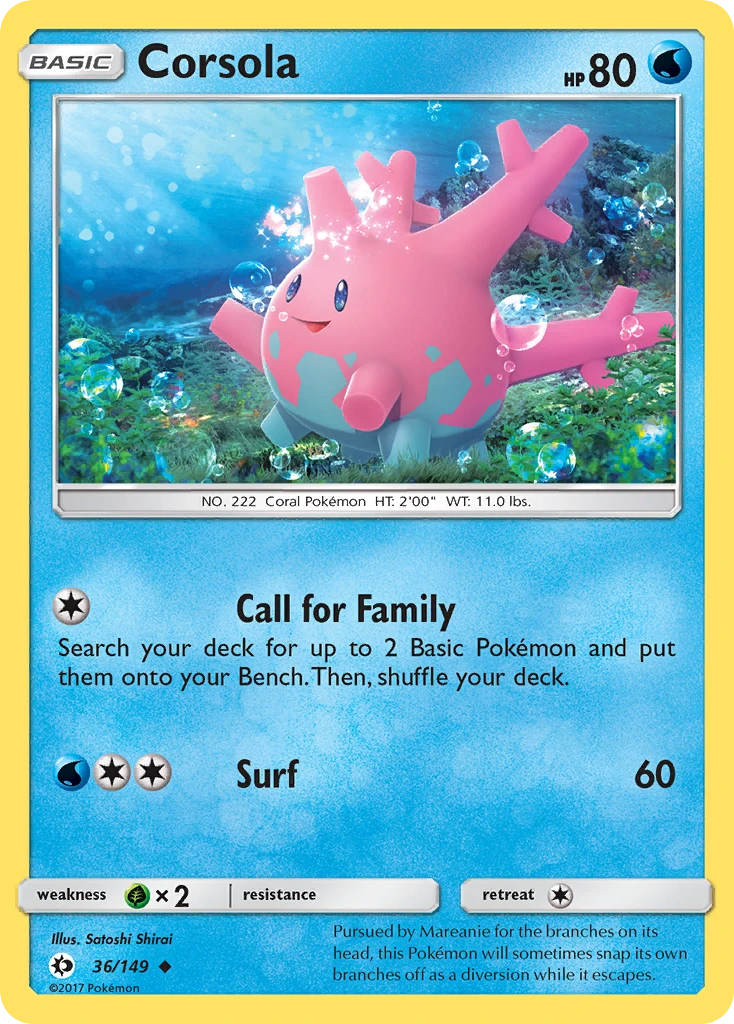 Corsola, 036/149