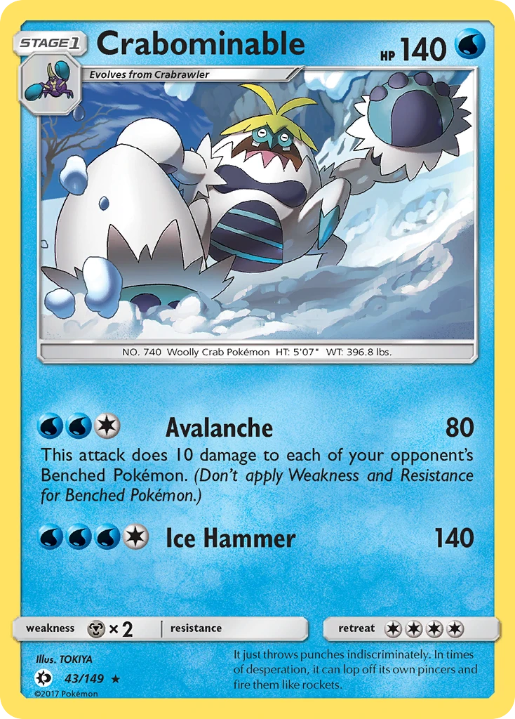Crabominable, 043/149