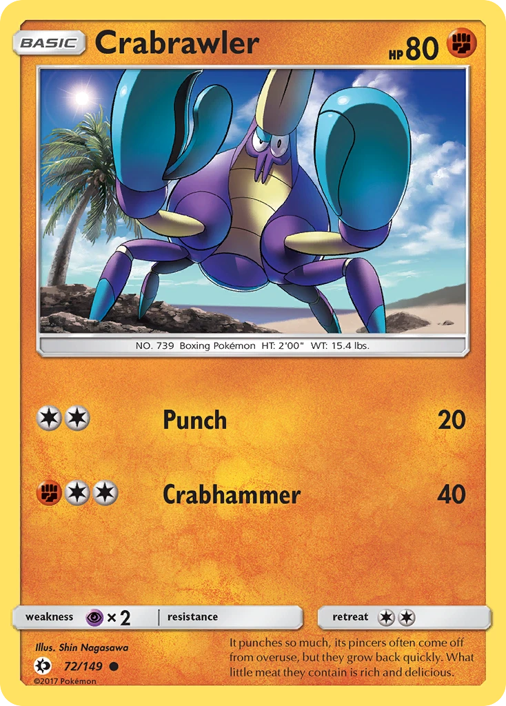 Crabrawler, 072/149