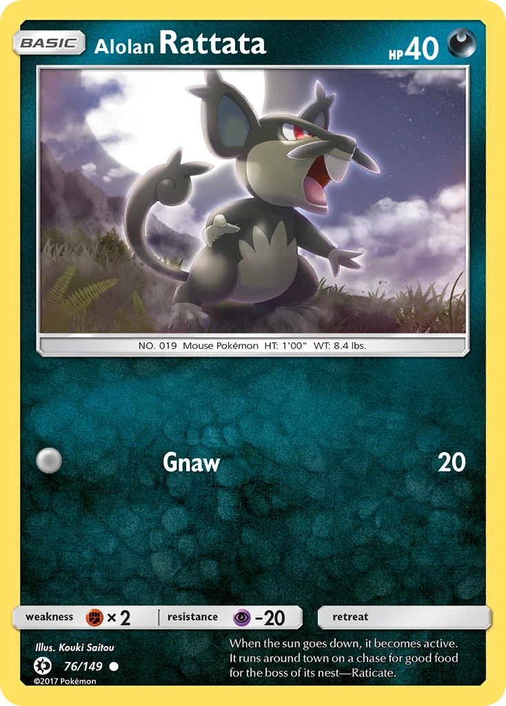 Alolan Rattata, 076/149