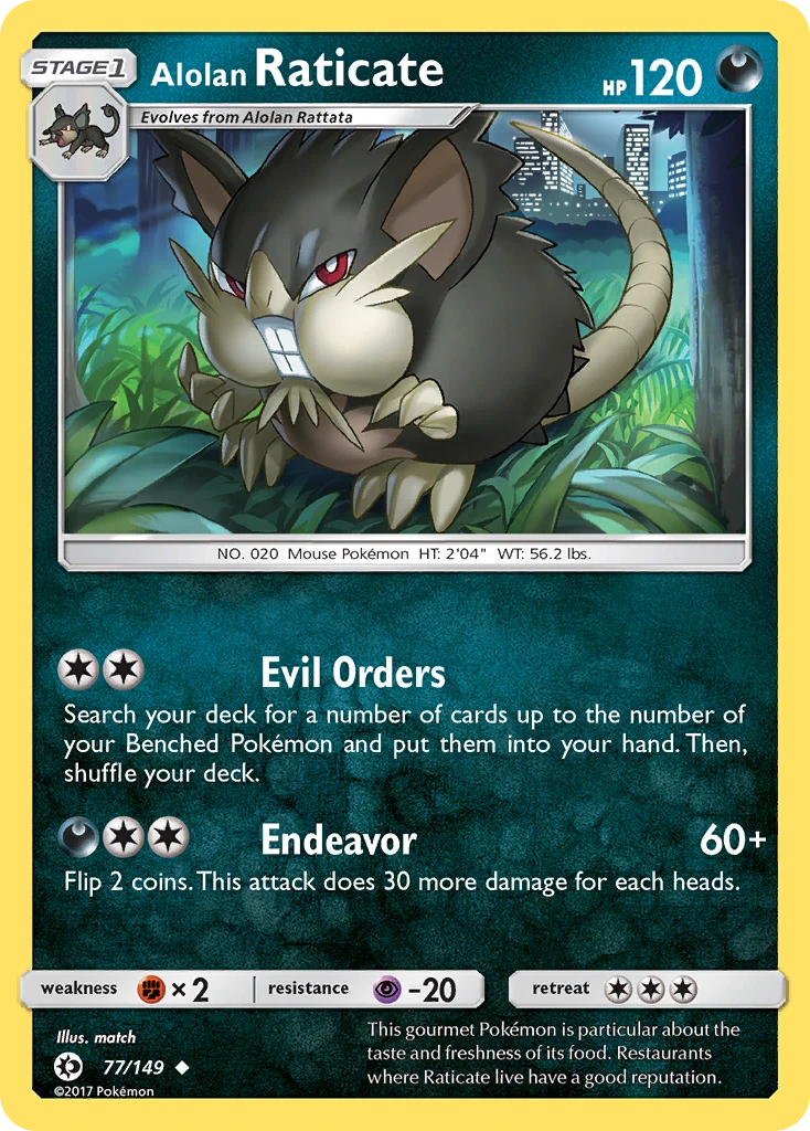Alolan Raticate, 077/149
