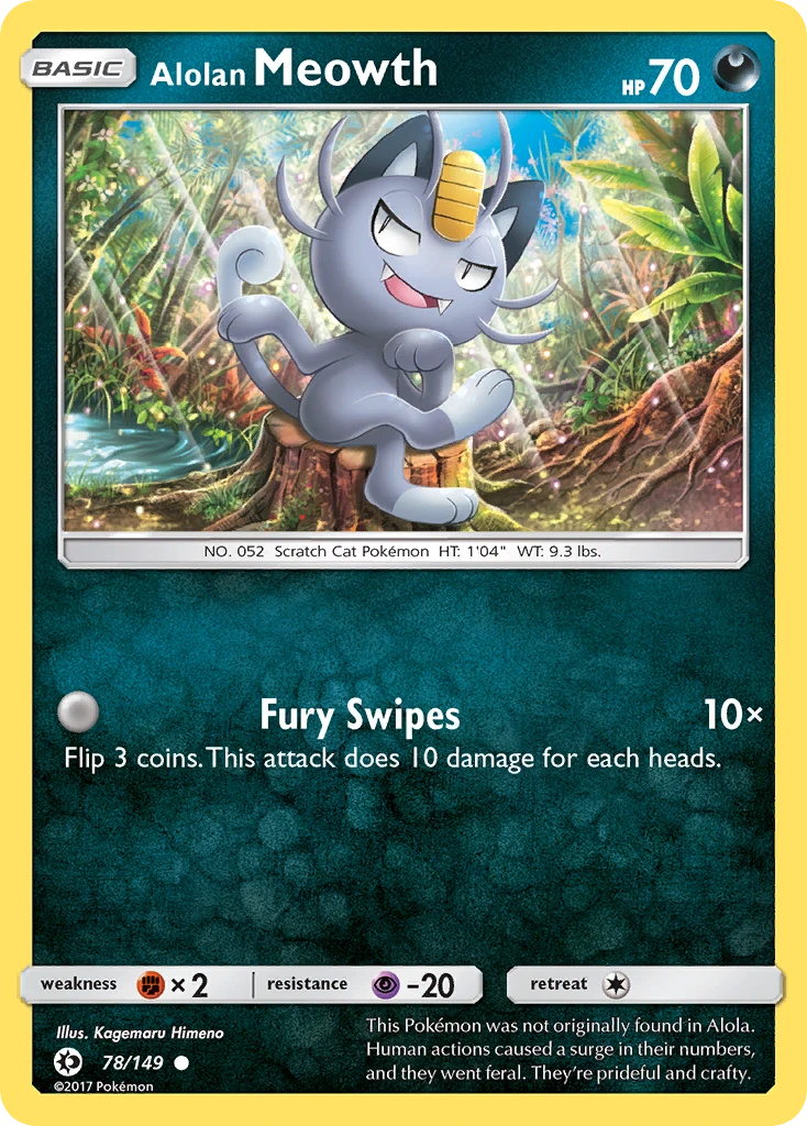 Alolan Meowth, 078/149