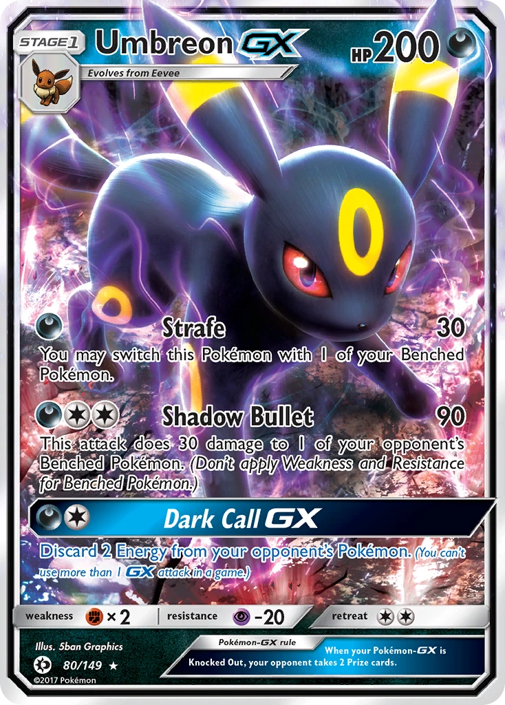 Umbreon-GX, 080/149