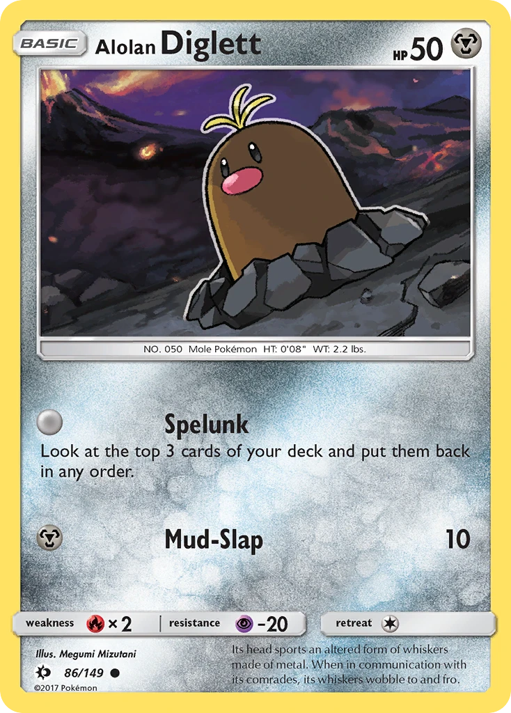 Alolan Diglett, 086/149