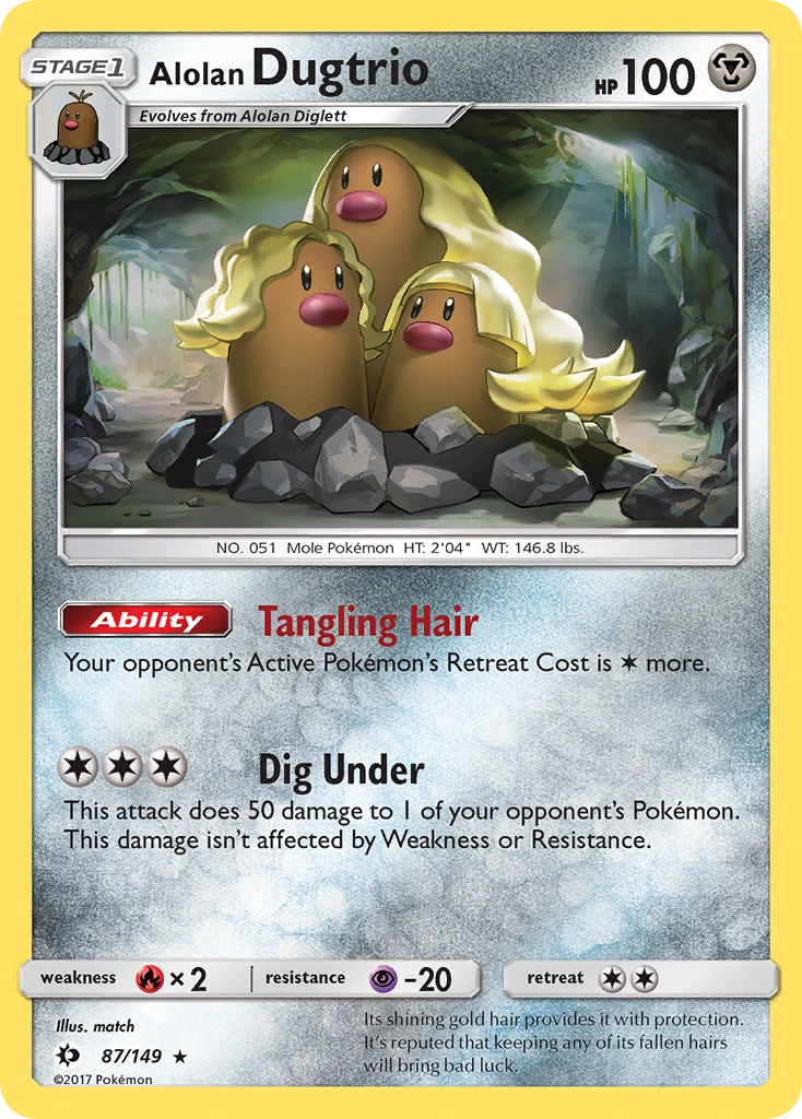 Alolan Dugtrio, 087/149