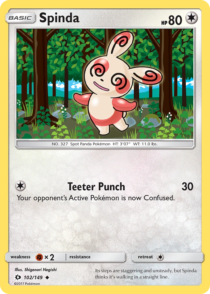 Spinda, 102/149