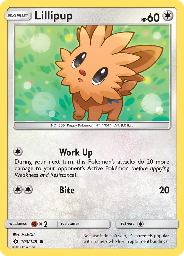 Lillipup, 103/149