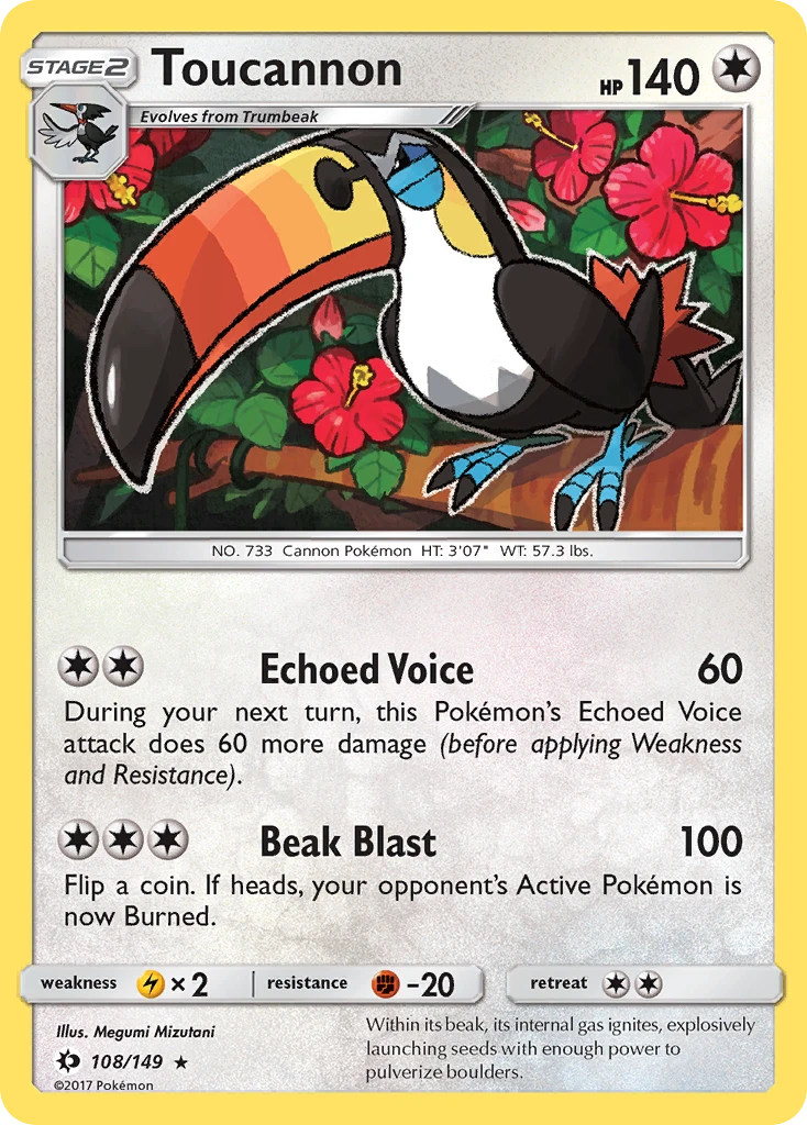 Toucannon, 108/149