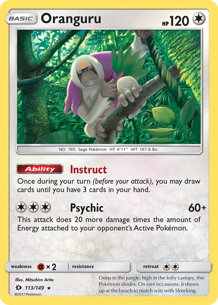 Oranguru, 113/149