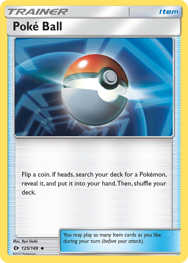 Poké Ball, 125/149