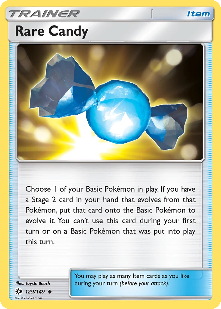 Rare Candy, 129/149