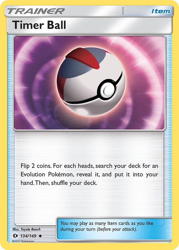 Timer Ball, 134/149