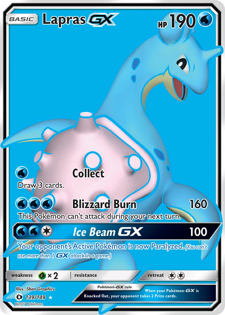 Lapras-GX, 139/149