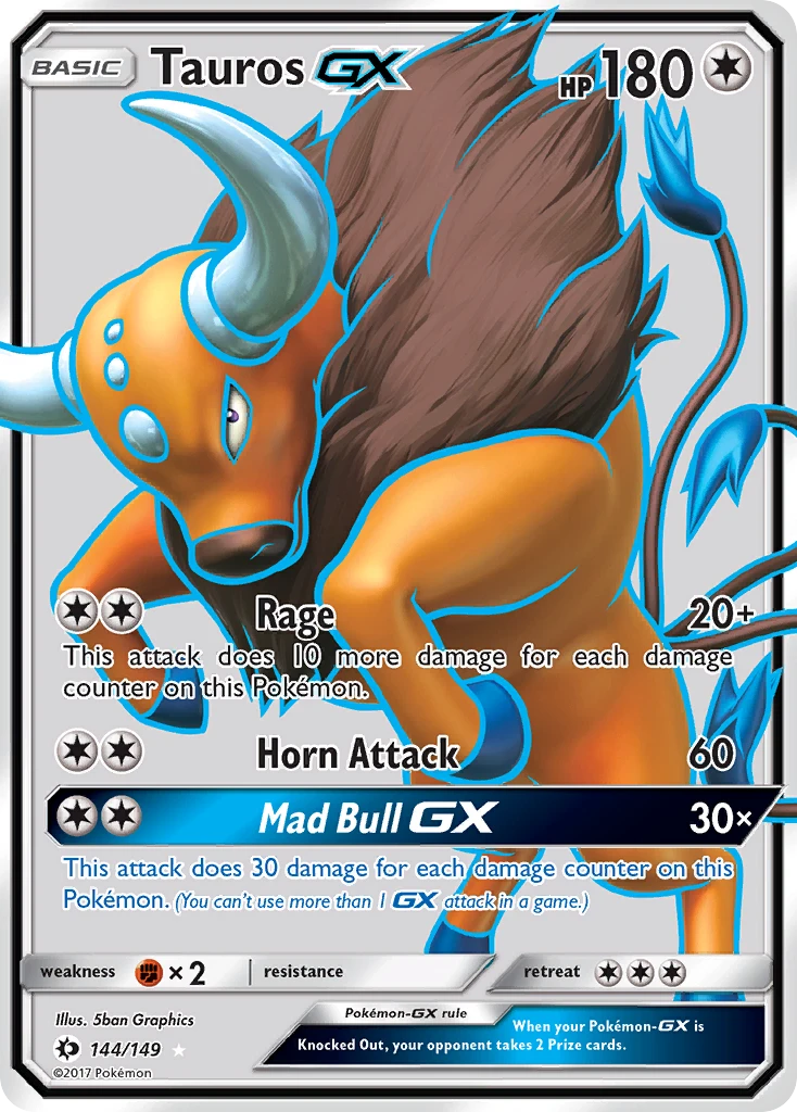 Tauros-GX, 144/149