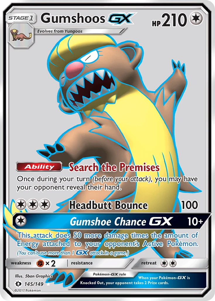 Gumshoos-GX, 145/149