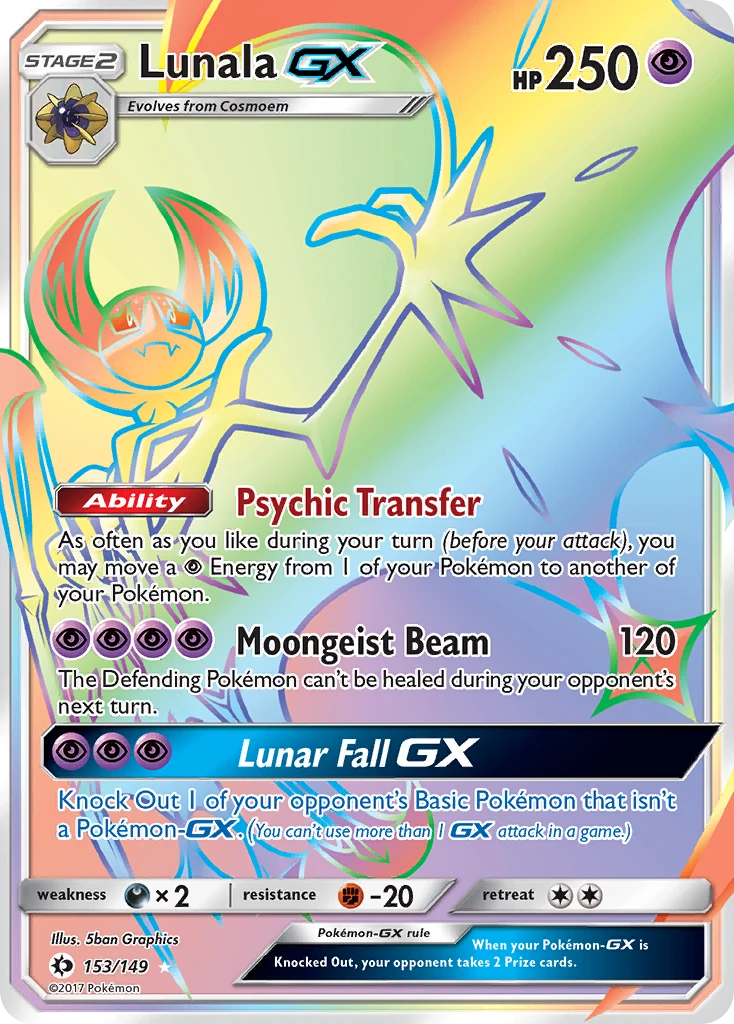 Lunala-GX, 153/149
