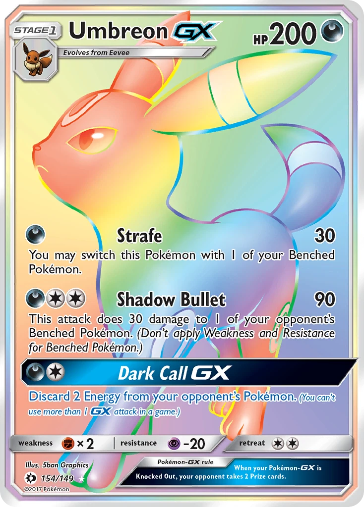 Umbreon-GX, 154/149